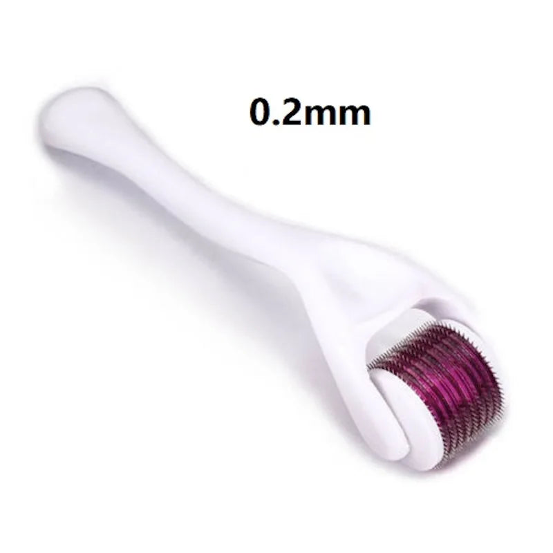 540 Needles for Facial Body Hair Growth Derma Roller for Skin Beard 0.2Mm 0.25Mm 0.3Mm Needle Micro Face Roll Tool