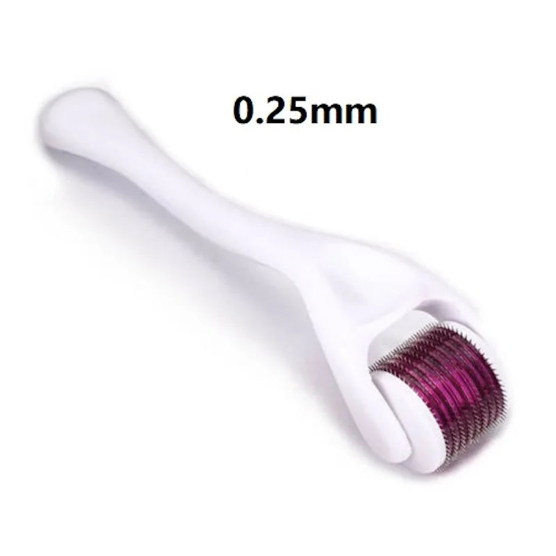 540 Needles for Facial Body Hair Growth Derma Roller for Skin Beard 0.2Mm 0.25Mm 0.3Mm Needle Micro Face Roll Tool